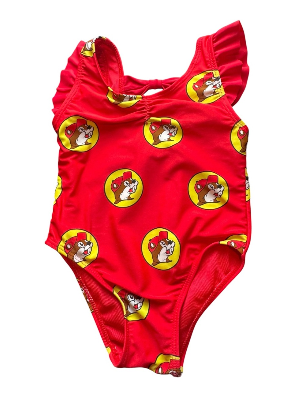 Buc-ee’s Baby Swim Suit Red 9-12M